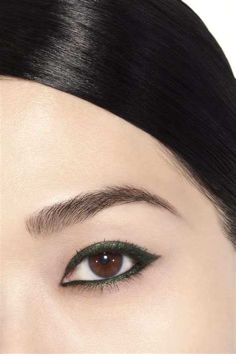 chanel khaki metal eyeliner.